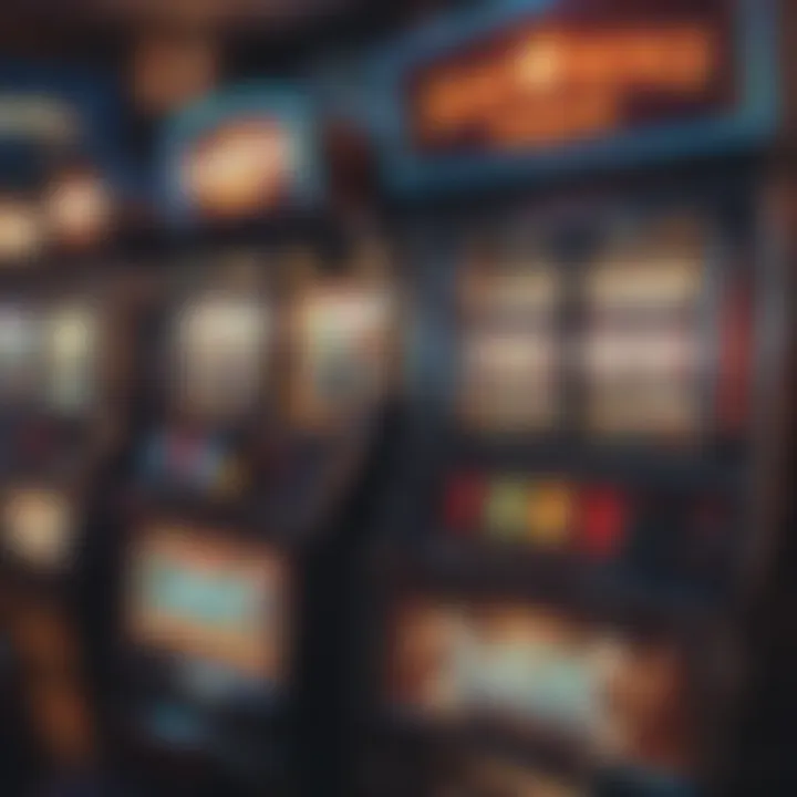 Vibrant slot machine with exciting graphics