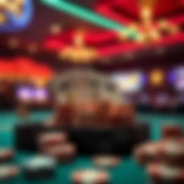 Illustration depicting the concept of cashback rewards in gambling