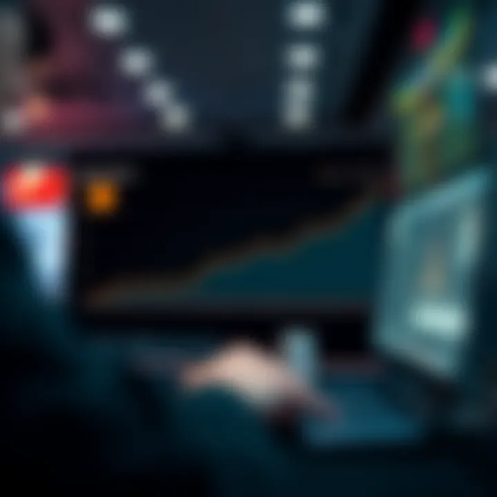 An analytical chart illustrating the evolution of online poker group trends