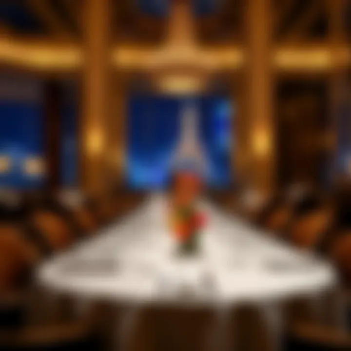 Exquisite Dining Experiences at Encore Elegant dining setting within the Encore Hotel