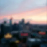 San Antonio Skyline: A Glimpse into the City Aerial view of San Antonio skyline