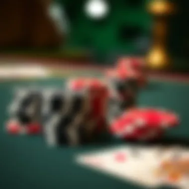 Gambling Chips and Cards: The Heart of Casino Gaming Gambling chips and cards on a table