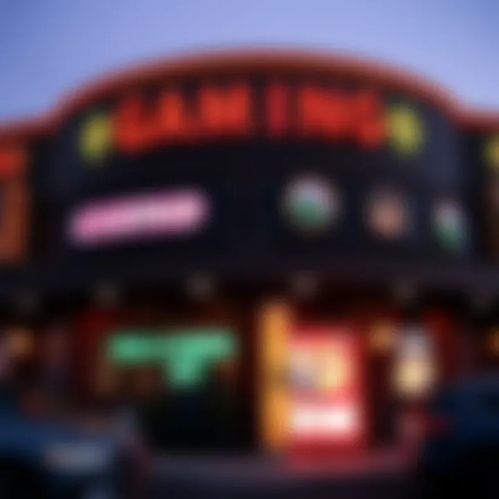 Local Gaming Establishment: Where Fun Meets Regulation Exterior of a local gaming establishment