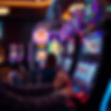 Engaging gameplay on a high-tech slot machine