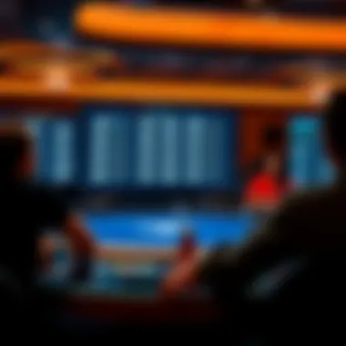 Strategic Insights in Fish Table Gambling An array of strategies displayed on a digital screen