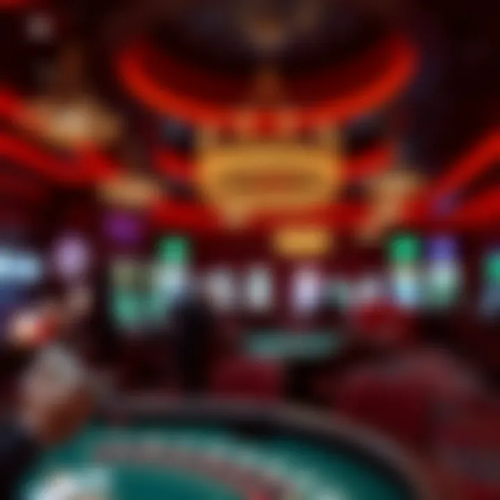 An inviting online casino atmosphere showcasing free gaming options