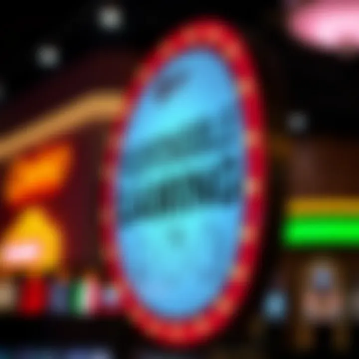 Responsible Gaming Signage Responsible gaming signage at Albuquerque casino