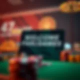 Visualization of various online welcome bonuses