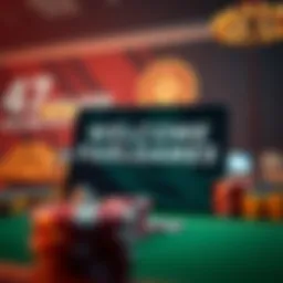 Visualization of various online welcome bonuses