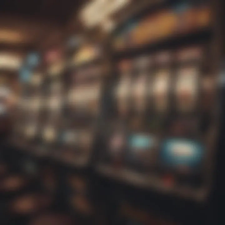 A captivating montage of popular slot machine videos being streamed online