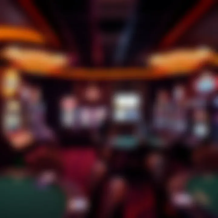 Responsible Gaming Resources in Las Vegas A serene space in a casino designed for responsible gaming, highlighting resources available for players.