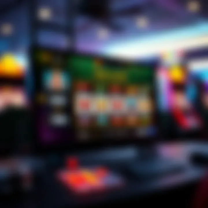 A user interface showcasing a popular online platform for free slots