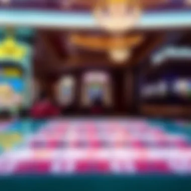 Luxurious Casino Interface Luxurious view of Winstar World Casino online interface