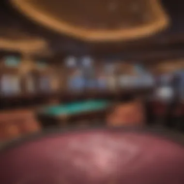 The Gaming Floor Experience at Good Fortune Casino A vibrant view of the gaming floor at Good Fortune Casino showcasing various gaming tables and machines.