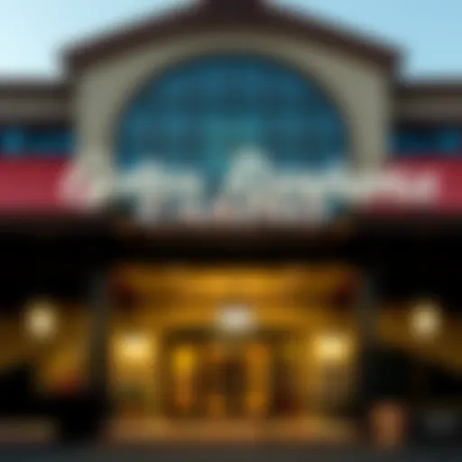 Welcoming Facade of Graton Rancheria Casino Entrance of Graton Rancheria Casino showcasing its architecture and ambiance