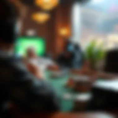 Emphasizing Responsible Gaming Practices A serene environment promoting responsible gaming