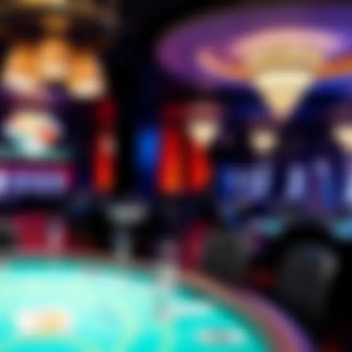 Event space set up for a special occasion