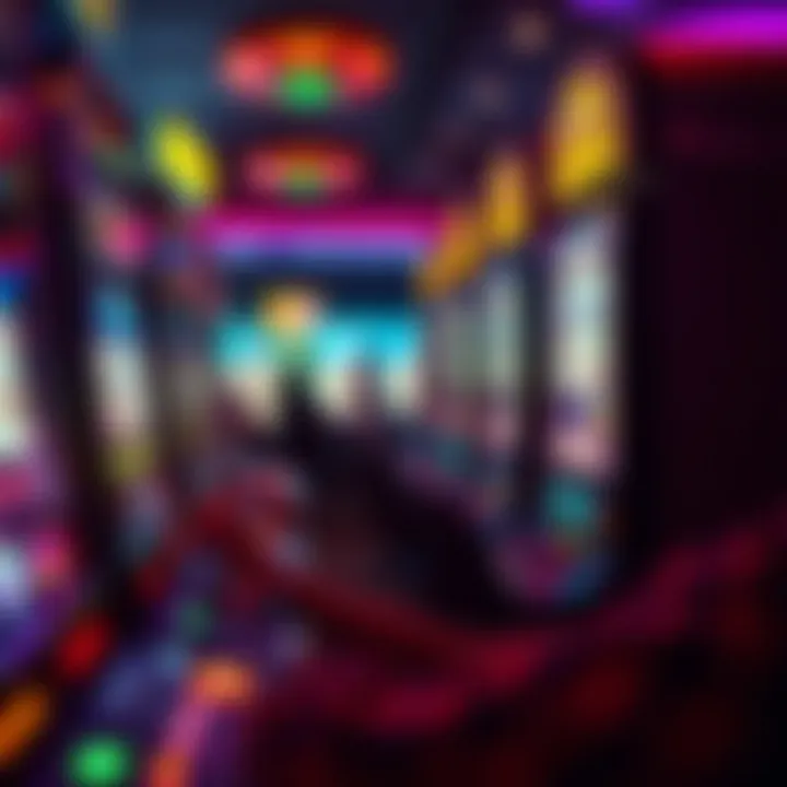 Maximizing Performance with Timing Strategies A solitary player engaging with a slot machine during off-peak hours