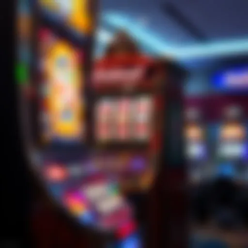 Intricate design of IGT Aristocrat slot machine