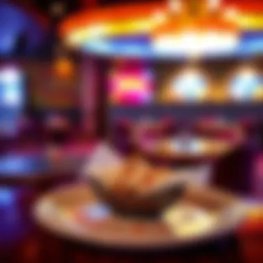 Dish from the restaurant at Jokers Wild