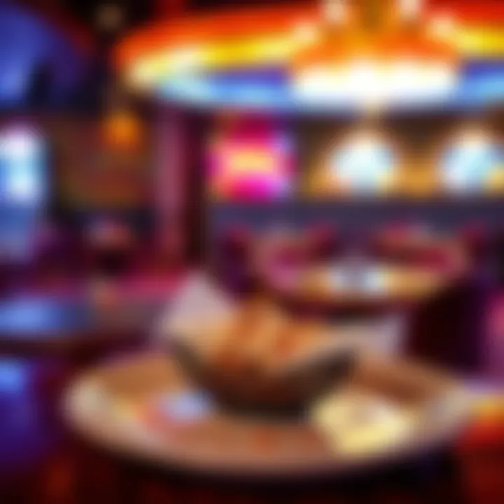 Dish from the restaurant at Jokers Wild