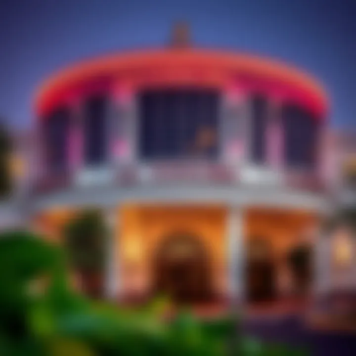 The Architectural Elegance of La Concha Casino Exterior view of La Concha Casino showcasing its architectural elegance