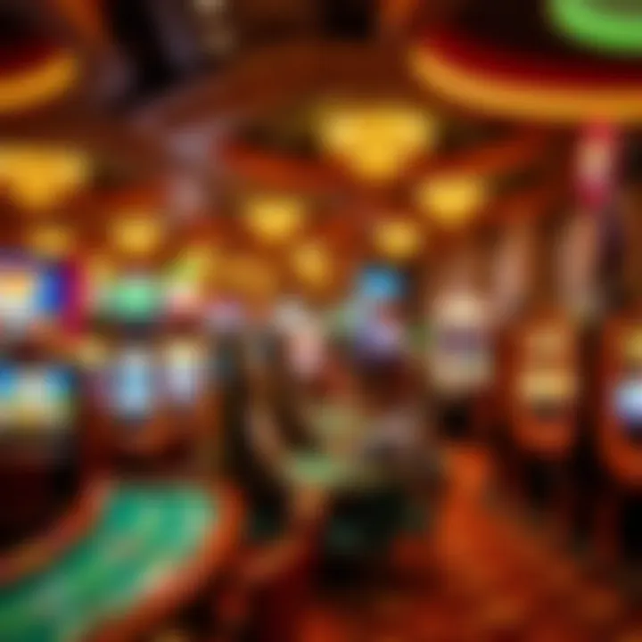 Diverse Gaming Options at La Concha Casino Inside view of the gaming floor filled with various gaming tables and machines