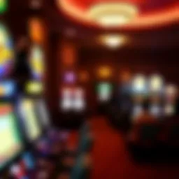 Interior view of the Little River Casino showcasing gaming options