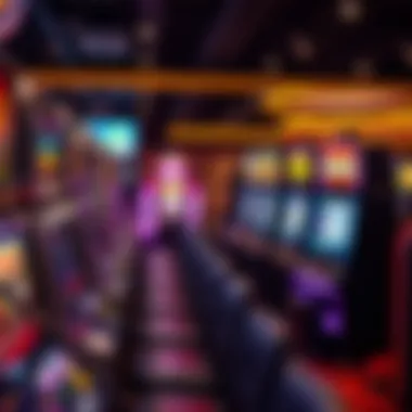 Diverse Types of Slot Machines An array of different types of slot machines in a casino