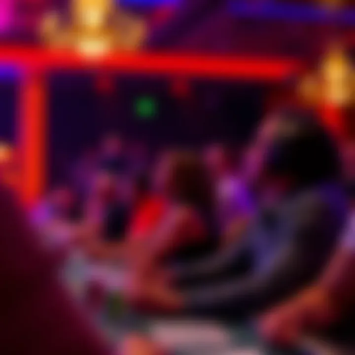 Audience enjoying a live performance in Las Vegas