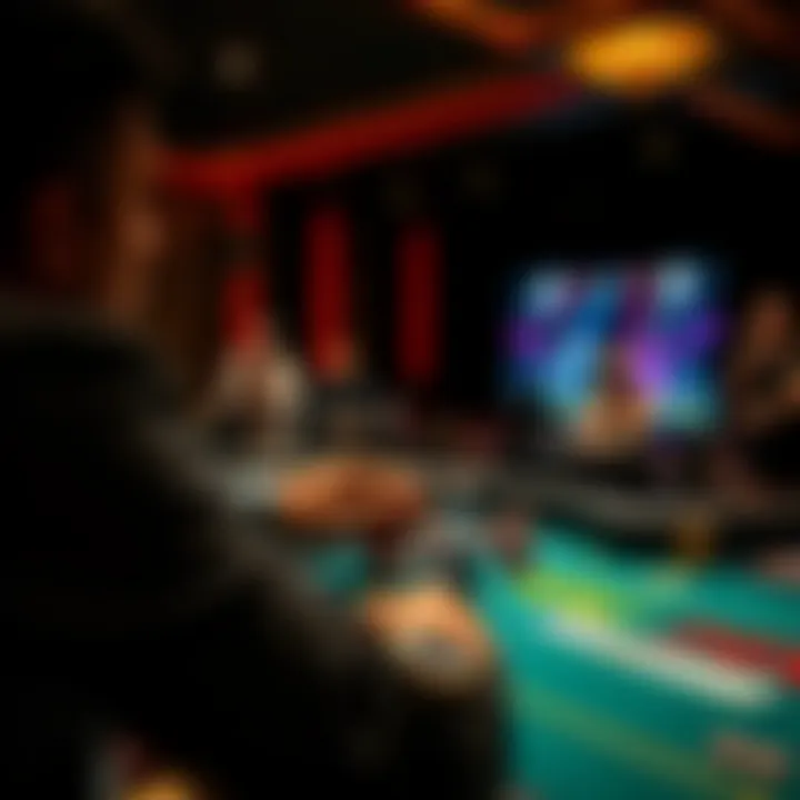 Behind-the-scenes preparation for a theatrical performance