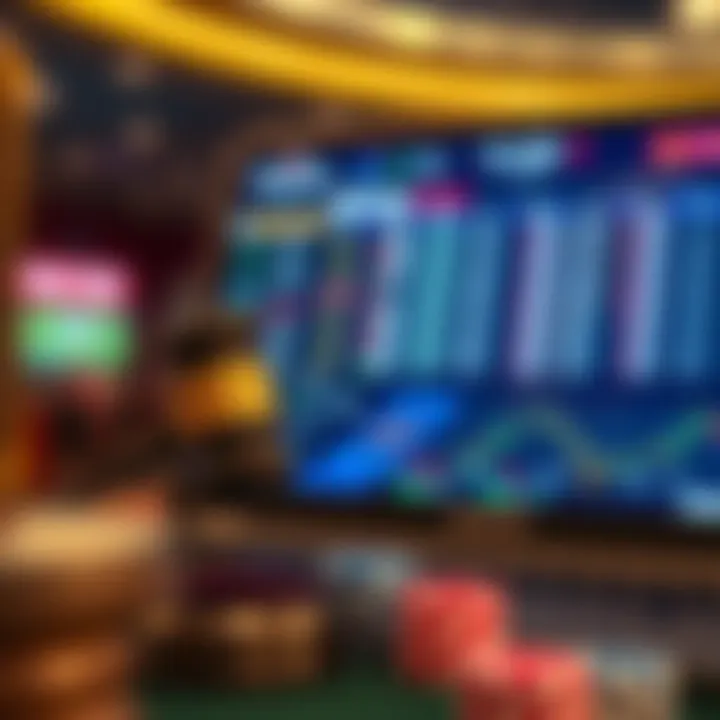 Visual representation of legal aspects surrounding online sports betting.