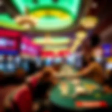 The Vibrant Casino Environment The vibrant atmosphere of the casino