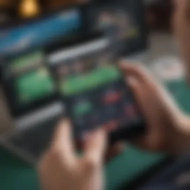 Comparison between mobile and desktop betting interfaces