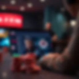 Customer support interaction on a laptop