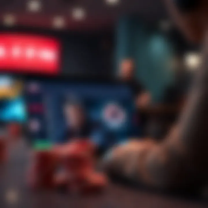 Engaging with Betonline's Support Team Customer support interaction on a laptop