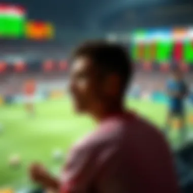 Diverse range of betting options on a soccer match