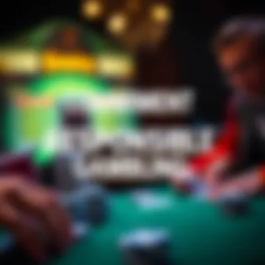 Responsible gambling practices being displayed