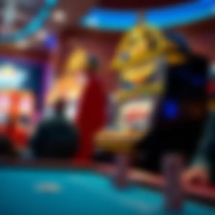 A vibrant depiction of river slots in action, showcasing the thrill of gameplay