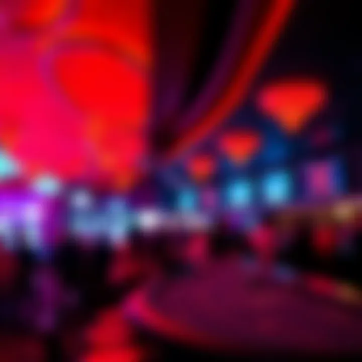 Vibrant Nightlife at Ocean Casino Vibrant nightlife atmosphere at Ocean Casino