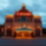 Stunning exterior view of O'Hara Casino