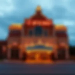 Stunning exterior view of O'Hara Casino