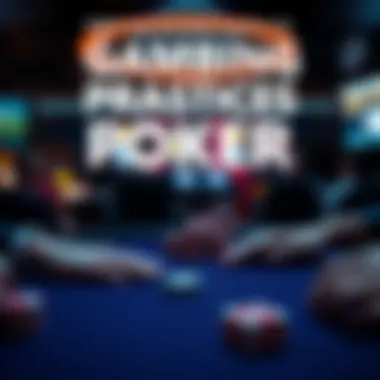 Responsible Gambling Practices in Online Poker An infographic on responsible gambling practices in online poker.