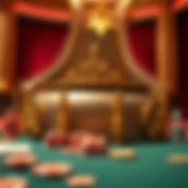 Thematic designs in royal reels slots