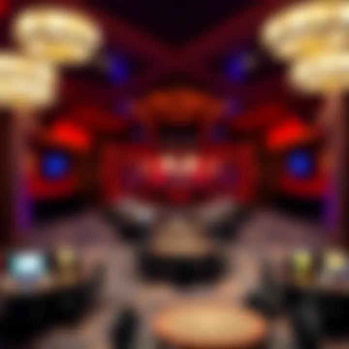 Entertainment Venue at Seminole Hard Rock Casino Entertainment venue within the casino featuring live performances and events