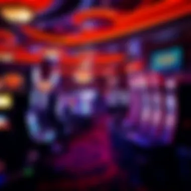 Vibrant Gaming Floor at Seminole Hard Rock Casino Interior gaming floor filled with diverse gaming options and vibrant atmosphere