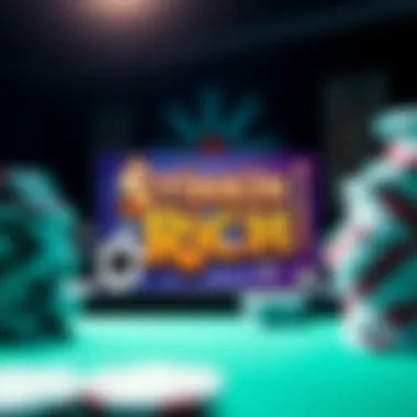 Visual representation of betting strategies in the Stinkin Rich slot app