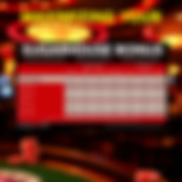 Chart illustrating strategies for maximizing casino bonuses