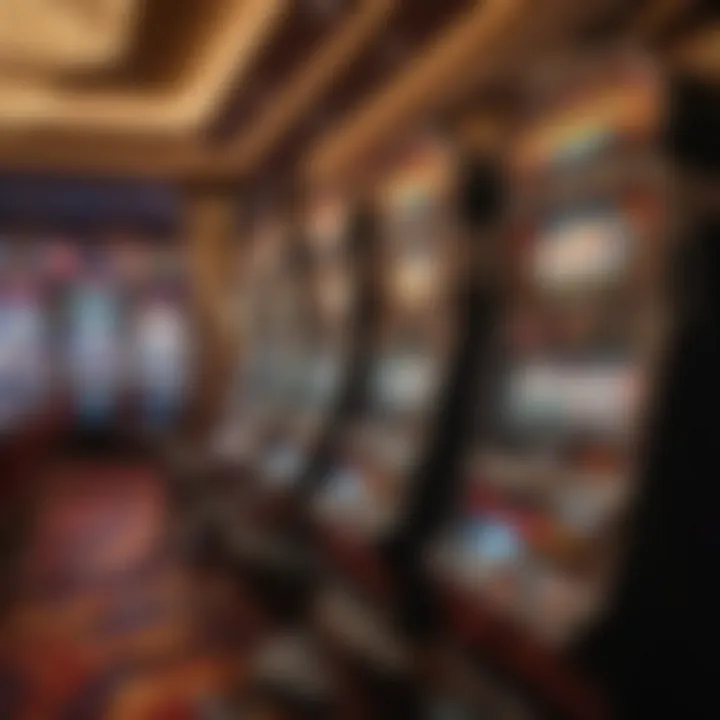 An array of popular Asian-themed slot machines in a vibrant casino setting