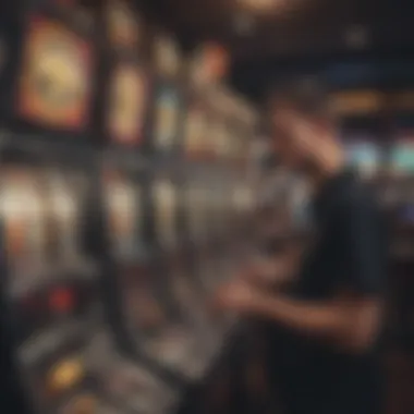 An infographic illustrating the mechanics of slot machines